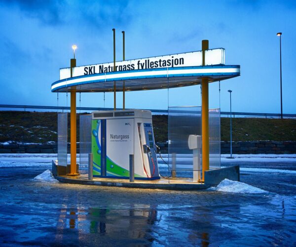 CNG tankstation til påfyldning af personbiler - Nanobox SKL Heiane Vest