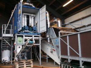 Billede af AST N-steamer demonstrationsanlæg i Foulum